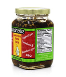 Ala Carte Alice Jumpin’ Jack Pepper Relish - Handcrafted with Real Jalapeno Peppers & Spices - Delicious Sweet & Spicy Relish - Excellent Condiment for Burgers Hotdogs or BBQ - Cowboy Candy - 13 oz