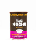 Fireside Coffee Company - Cafe Mocha Chocolate Raspberry - 8 oz Canister - Hot Mocha - Iced Mocha - Frappe - Chocolate Raspberry