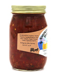 Smokey Mountain Honey House Carolina Reaper Chunky Salsa - Hot and Spicy Gourmet Salsa Made with Fresh and All Natural Ingredients - Extreme Heat from Carolina Reaper Peppers - 16 oz Jar