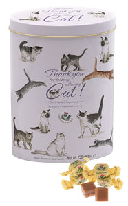 Gardiners of Scotland Vanilla Fudge Thank You Tins 'Cats', 8.8-Ounce