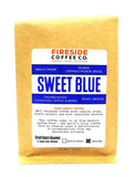 Fireside Coffee Company - Sweet Blue Coffee - 12 oz Bag- Farm Direct - Single Origin - Chocolate, Citrus, Almost - Roast: Medium - Small Batch Roasted: Ground - Sweet Blue