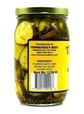 Tennessee’s Best Bread & Butter Pickles | Handcrafted with Fresh Cucumbers, Sugar and Vinegar | All Natural, Small Batch-Made - 16 oz Jar (454 g)