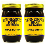 Tennessee’s Best Apple Butter - 2 Pack | Handcrafted with Apples, Sugar and Cinnamon | All Natural, Small Batch-Made - 16 oz Jar (454 g) - Apple Butter - 2 Pack