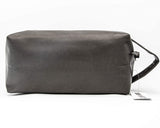 2TC Collection - “It’s Not Gray Hair, It’s my Silver Lining” Travel Toiletry Dopp Kit -Canvas with a Waterproof Lining - Brown - “It’s Not Gray Hair, It’s My Silver Lining” Travel Toiletry Dopp Kit