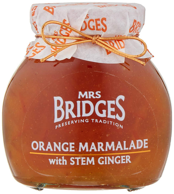 Mrs Bridges Orange Marmalade with Stem Ginger, 12 Ounce