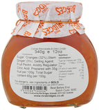 Mrs Bridges Orange Marmalade with Stem Ginger, 12 Ounce