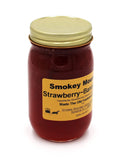 Smokey Mountain Honey House Strawberry Banana Jam - Sweet Gourmet Fruit Spread Made with Fresh & All Natural Ingredients - Tasty All-In-One Sandwich Condiment - Made the Old Fashioned Way - 16 oz