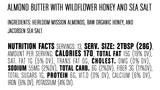 Big Spoon Roasters Chai Almond & Peanut Butter w/ Raw Honey & Sea Salt - Keto Friendly, Low Sugar Almond Butter - Crunchy Almond Butter w/ Bee-Friendly Almonds - Gourmet, Vegan Nut Butter - 13 Ounces