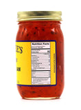 Tennessee’s Best Hot Pepper Jam | Handcrafted with Simple Ingredients - Sugar and Hot Peppers | All Natural, Small Batch-Made - 16 oz Jar (454 g)