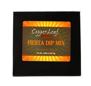 CopperLeaf Gourmet Fiesta Dip Mix | Handcrafted with Green Onion and Other Spices | All Natural and Fresh Ingredients - 0.8 oz Packet (22.7 g)