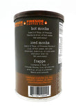 Fireside Coffee Company - Cafe Mocha Double Chocolate 8 oz Canister - Hot Mocha - Iced Mocha - Frappe - Double Chocolate