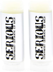 SLB: Serious Lip Balm: Strawberry Lemonade (Two Pack)-2- .15 oz- Natural Ingredients & Flavor, Handmade- Vitamin E & Natural Oils, Moisturizing and Healing