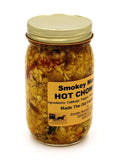 Smokey Mountain Honey House Hot Chow Chow - Homestyle Gourmet Chow Chow - Hot & Spicy Taste Made with Sweet Green Cabbage & Fresh Peppers - Unique & All Natural - Made The Old Fashioned Way - 16 oz