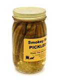 Smokey Mountain Honey House Pickled Okra - Homemade Gourmet Condiment - Sweet & Sour Taste - Made with Fresh Okra, Garlic & Specialty Spices - Unique & All Natural - Made The Old Fashioned Way - 16 oz