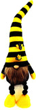 MeraVic BumbleBee Striped Gnome - Cute & Adorable 19” Male Gnome Plush with Black & Yellow Bee Themed Clothing - Spring & Summer Decorations Weighted Plush Doll - Seasonal Home, Gift & Farmhouse Decor