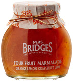 Mrs. Bridges Marmalade, Four Fruit, 12 Ounce