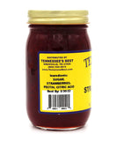 Tennessee’s Best Old Fashion Strawberry Jam - Handcrafted in Small Batches with Simple, All Natural, Fresh Ingredients - Loaded with Delicious Flavors of Real Strawberries - Gluten Free - 16 oz Jar