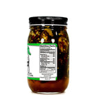 Deep Fork Jumpin’ Jack’s Candied Jalapenos - Two Pack- All Natural, Sweet, and Spicy Jalapenos with Red Peppers, Seeds, and Fresh Ingredients - Gourmet Jalapenos - Two 16 oz Jars (454g)