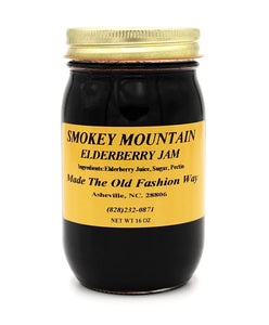 Smokey Mountain Honey House Elderberry Jam