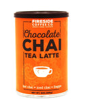 Fireside Coffee Company - Chocolate Chai Tea Latte - 8 oz - Powdered Spice - Hot Chai - Iced Chai - Latte