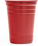 2TC Collection - “Drinking Promotes Freedom of Speech” Party Cup 16 oz - Red and Silver - Reusable - Durable - “Drinking Promotes Freedom of Speech” Party Cup 16 oz