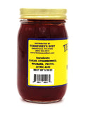 Tennessee’s Best Old Fashion Strawberry Rhubarb Jam - Handcrafted in Small Batches with Simple & All Natural Ingredients - Loaded with Delicious Flavors of Strawberries & Rhubarb - Gluten Free - 16 oz