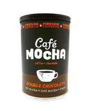 Fireside Coffee Company - Cafe Mocha Double Chocolate 8 oz Canister - Hot Mocha - Iced Mocha - Frappe - Double Chocolate