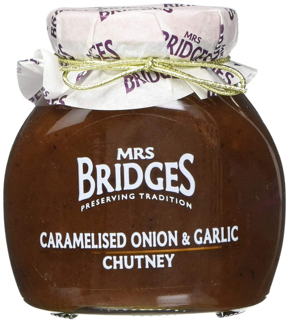 Mrs Bridges Caramelized Onion & Garlic Chutney, 10.5 Ounce