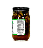 Jumpin’ Jack’s Candied Jalapenos - Jalapenos and Red Peppers- All Natural and Fresh Ingredients - Seeds - 16 oz Jar (454g)