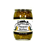 Deep Fork Small Town Spice Medium Pepper Butter - Medium Spice Pepper Spread Made with Jalapeno Peppers with Seeds - Relish, Dip, Rub, or Condiment - Spicy Spread - 16 oz (454g)