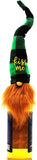 MeraVic St. Patrick’s Day Irish Gnome Bottle Topper - Lucky Gaelic Bearded 16” Felt Gnome in Green Tartan Plaid Hat with Kiss Me Embroidered - Spring Decorations Plush - Holiday Home & Gift Decor