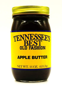 Tennessee's Best Old Fashion Apple Butter - All Natural, Fruit in a Jar, Slow-Cooked - Small Batch - 16 oz Jar