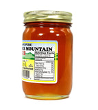 Tennessee Mountain Clover Honey Two Pack- Locally Harvested in Tennessee and Smoky Mountains - 100% Pure, Raw, and Unpasteurized - All Natural - Two 16 oz Jars(454g)