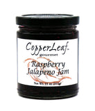 CopperLeaf Gourmet Raspberry Jalapeno Jam - Fresh - All-Natural, No Preservatives - 11 oz Jar