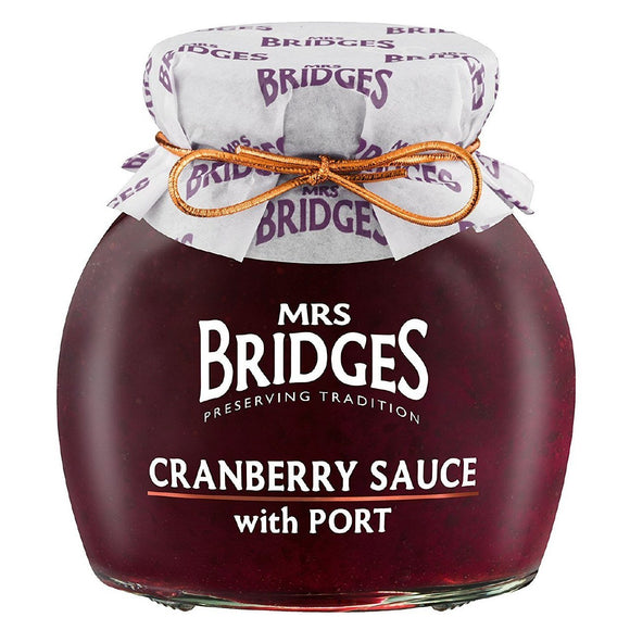 Mrs. Bridges Cranberry Sauce with Port (8.8 ounce)