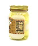 The Dutch Kettle Pickled Eggs - Homestyle Gourmet - Sweet, Sour, and Zesty Pickled Eggs - Made Fresh With All Natural, High Quality, Ingredients - Flavorful and Handcrafted in Small Batches - 16 oz