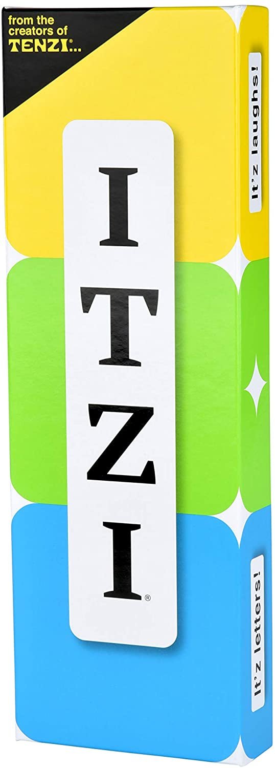 TENZI ITZI - The Fast, Fun, and Creative Word Matching Family and Party Card Game for Ages 8 to 98 - 2-8 Players