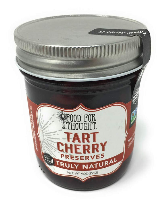 Food For Thought, Preserves Traverse City Tart Cherry, 9 Ounce