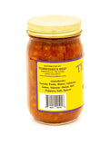 Tennessee’s Best Old Fashion Red Tomato Relish | Handcrafted with Simple Ingredients: Tomatoes, Cabbage, Onions, and Peppers | All Natural, Small Batch-Made - 16oz Jar (454g)