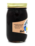 Smokey Mountain Honey House Black Cherry Jam - Gourmet Fruit Jam Made from Fresh Black Cherries - Unique and Rare Fruit Spread - From the Farm to the Table - 16 oz Jar