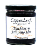 CopperLeaf Gourmet Blackberry Jalapeno Jam - Fresh - All-Natural, No Preservatives - 11 oz Jar