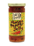 Mills Gourmet Mango Pepper Jelly - Bursting with Flavors of Mildly Spicy Jalapenos and Delicious Tangy Mango - All Natural and Fresh Ingredients - Made with Real Fruit and Veggies - 8 oz Jar (224 g)