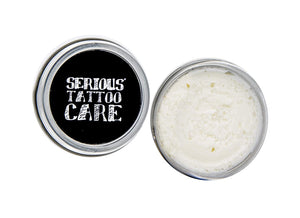 SLB: Serious Tattoo Care | Healing and Nourishing | Ingredients: Kokum Butter, Coconut Oil, Sweet Almond Oil, Shea Butter, Arrowroot Powder |Moisturizing and Soothing