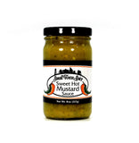 Deep Fork Small Town Spice Sweet Hot Mustard - Award Winning Spread - Sweet and Spicy Mustard Sauce Made with Jalapenos - 8 oz (227g)